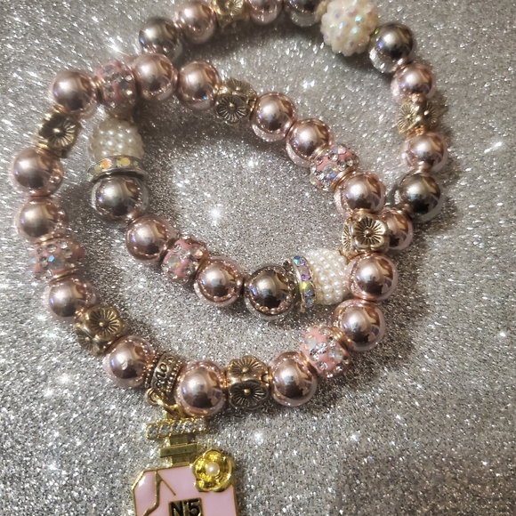 GORGEOUS DOUBLE-BRACELETS JUST IN TIME FOR MOM! ONE-OF-A-KIND!! - Picture 11 of 16